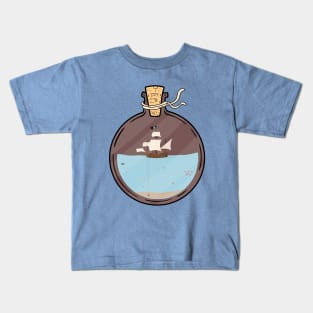 Lost at Sea Kids T-Shirt